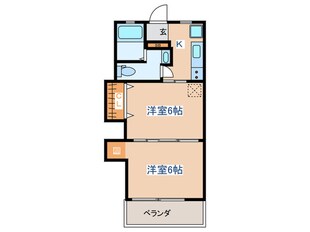 ハイツ南阿佐谷の物件間取画像